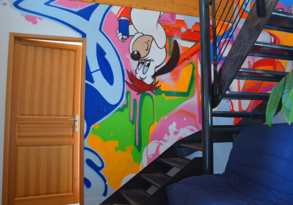 Tag d'intérieur de Tex Avery (fait à Limoges)