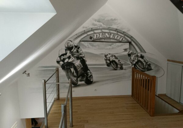 Motos à Le Mans en décoration d'intérieur