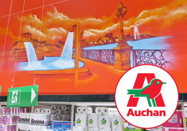 Graff au Auchan de Taverny