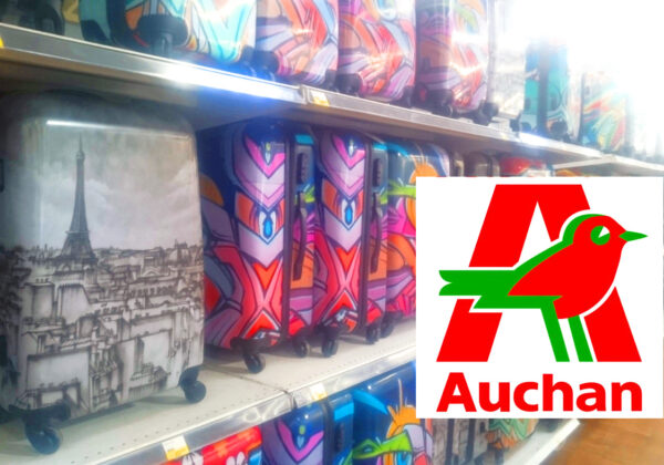 Impression sur Valises à Auchan Lille