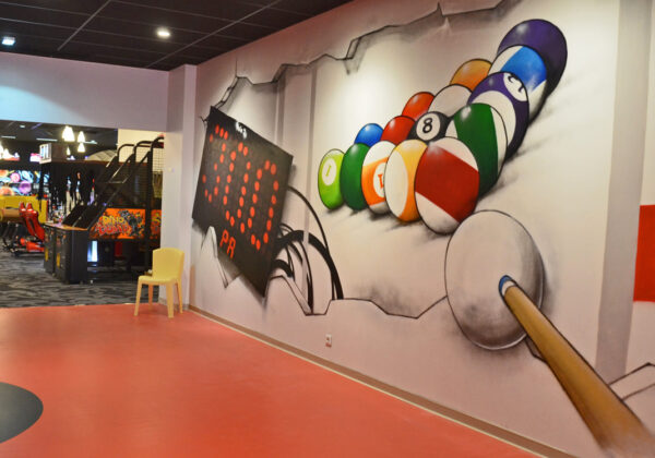 Déco du billard bowling à Poitier