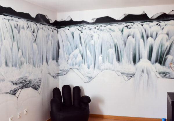 Cascade en déco d'intérieur à Grenoble