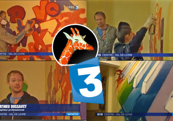 Reportage sur Mathieu Dussaucy, graffeur professionnel